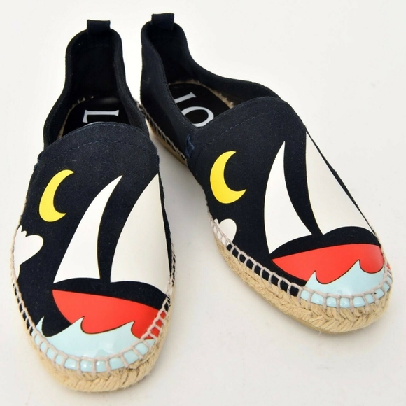 LOEWE Suede Espadrille Size 41 - Picture 2 of 6